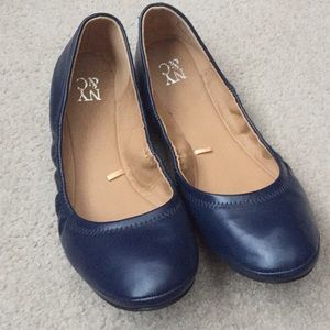 New York & Company Navy ballet flats